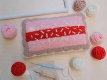 Load image into Gallery viewer, Iced VoVo Punch Needle Pillow Kit
